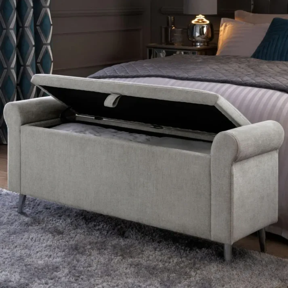 Storage Ottoman - Bed Attachment